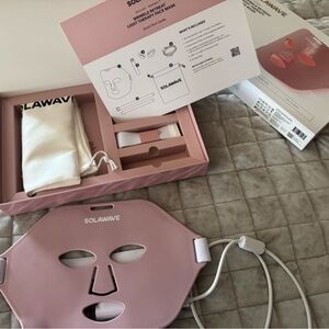 Solawave Pink LED Face Mask